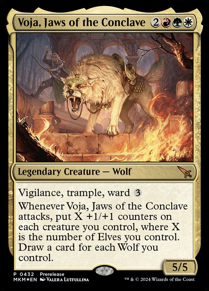 Voja, Jaws of the Conclave (FOIL)