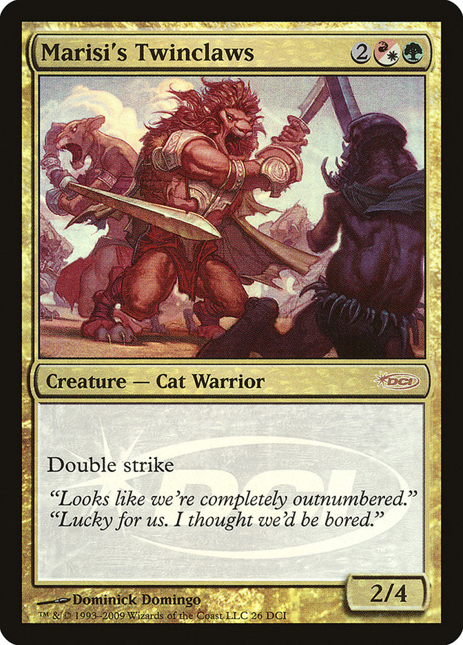 Jumegriffes de Marisi (Marisi's Twinclaws) (FOIL)