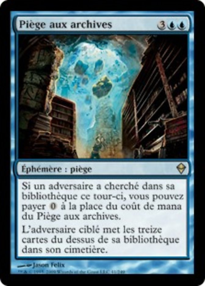 Piège aux archives (Archive Trap) (FOIL)