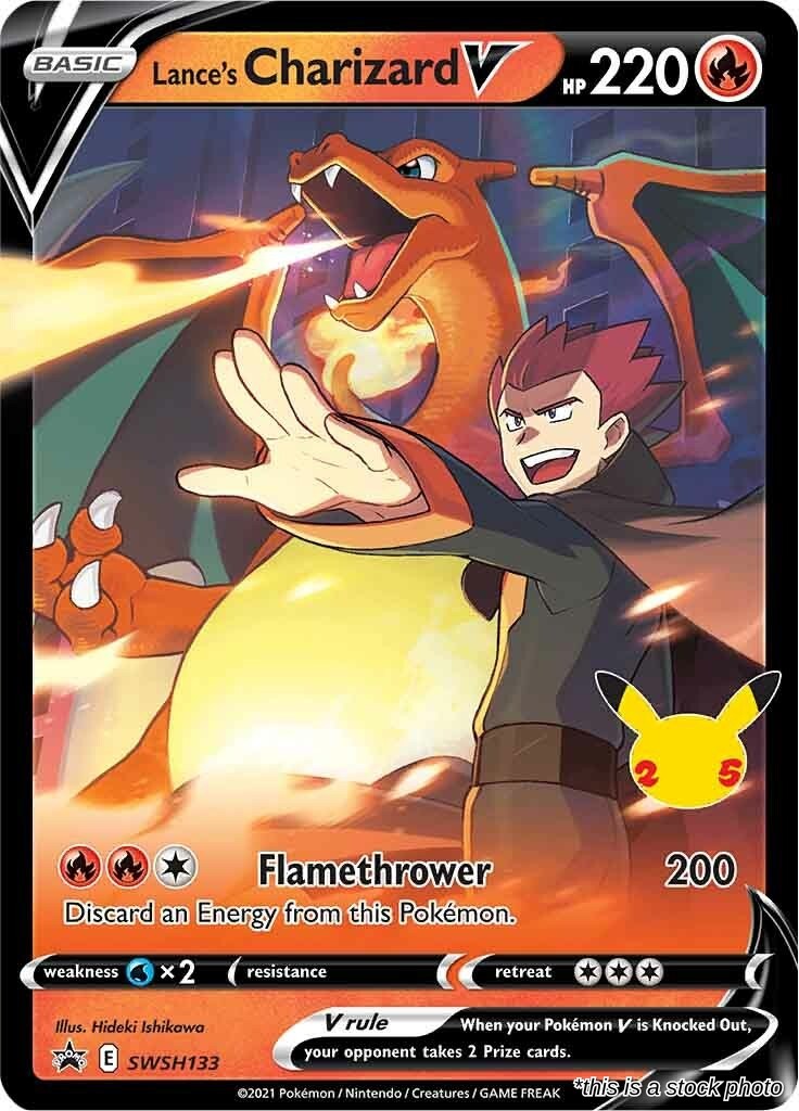 Lance's Charizard V - SWSH133