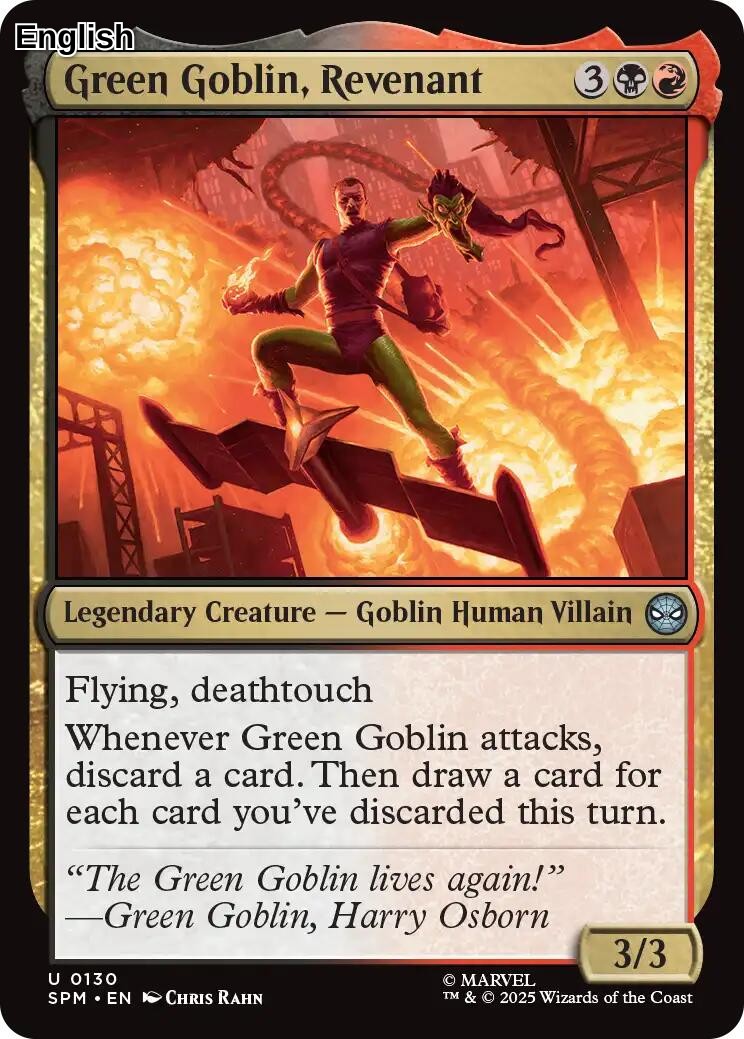 Green Goblin, Revenant