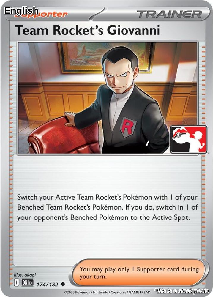 Team Rocket's Giovanni - 174/182