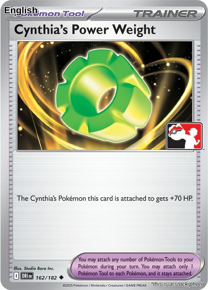 Cynthia's Power Weight - 162/182
