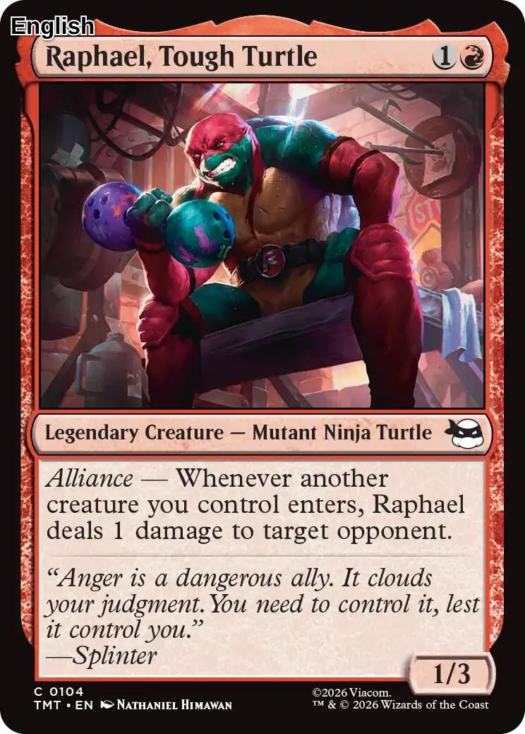 Raphael, Tough Turtle