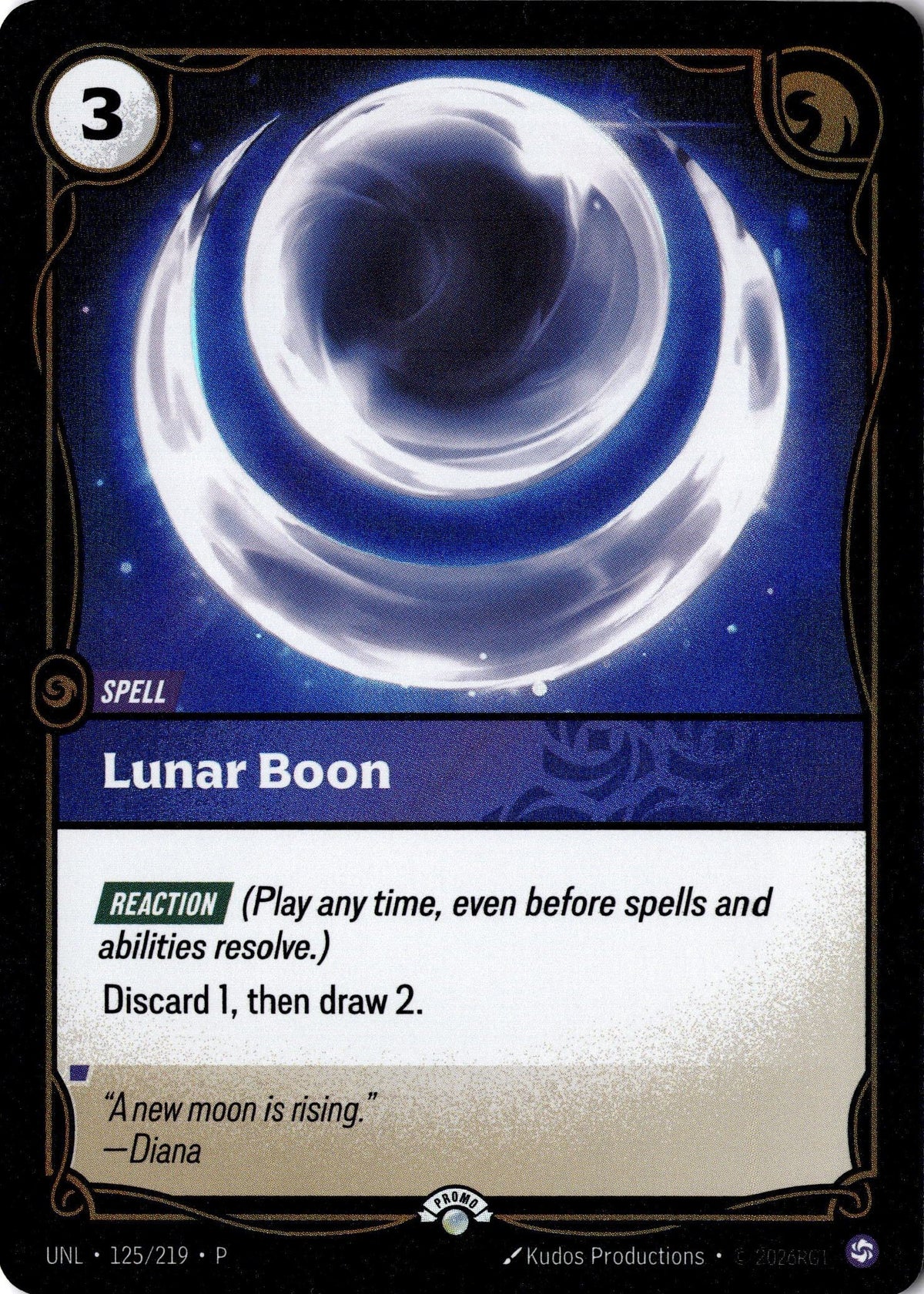Lunar Boon