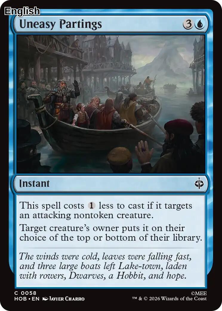 Uneasy Partings
