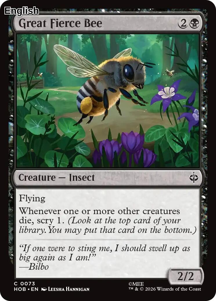 Great Fierce Bee