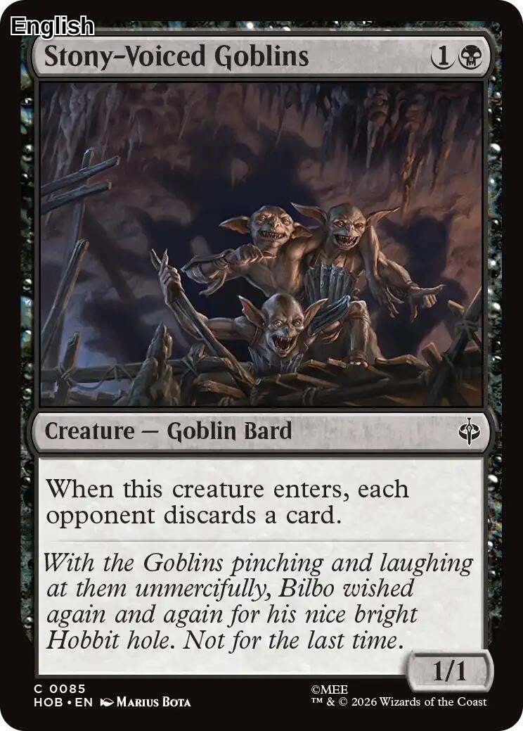 Stony-Voiced Goblins