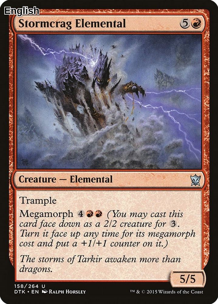 Stormcrag Elemental