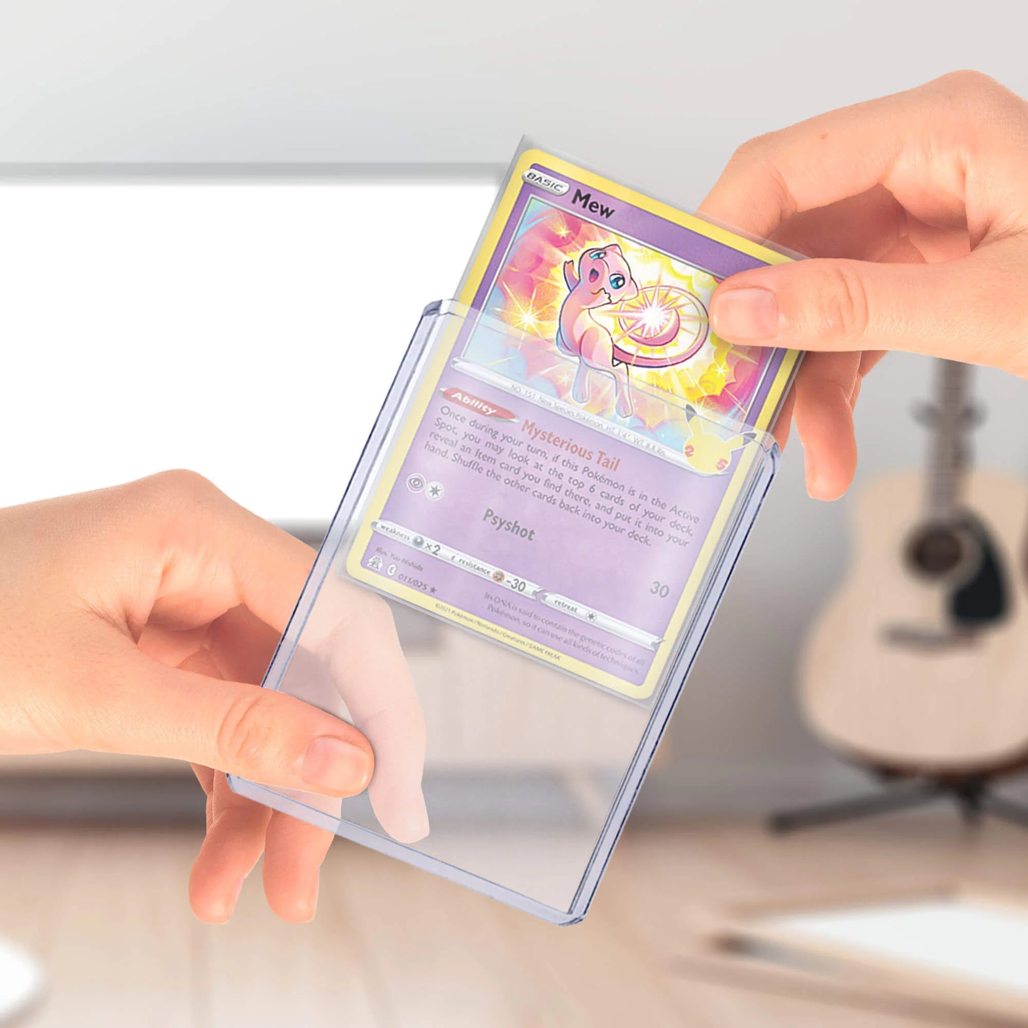 EVORETRO Top Loaders & Sleeves - Pack of 100 Toploaders 35PT & 100 Sleeves