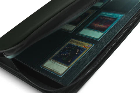 EVORETRO 9-Pocket Zip-Up Trading Card Zipper Binder for 360 cards