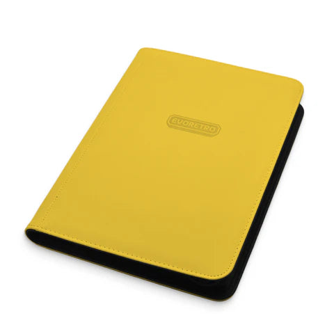 EVORETRO 9-Pocket Zip-Up Trading Card Zipper Binder for 360 cards