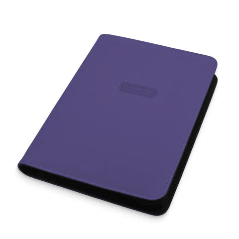 EVORETRO 9-Pocket Zip-Up Trading Card Zipper Binder for 360 cards