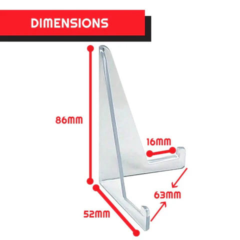 Support de présentation de cartes EVORETRO - Support de cartes de jeu transparent et durable 35-260PT