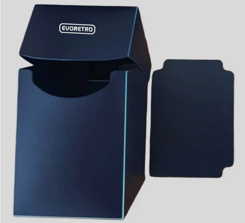 Boîte de rangement en plastique EVORETRO, contient 100 cartes, idéale pour Commander