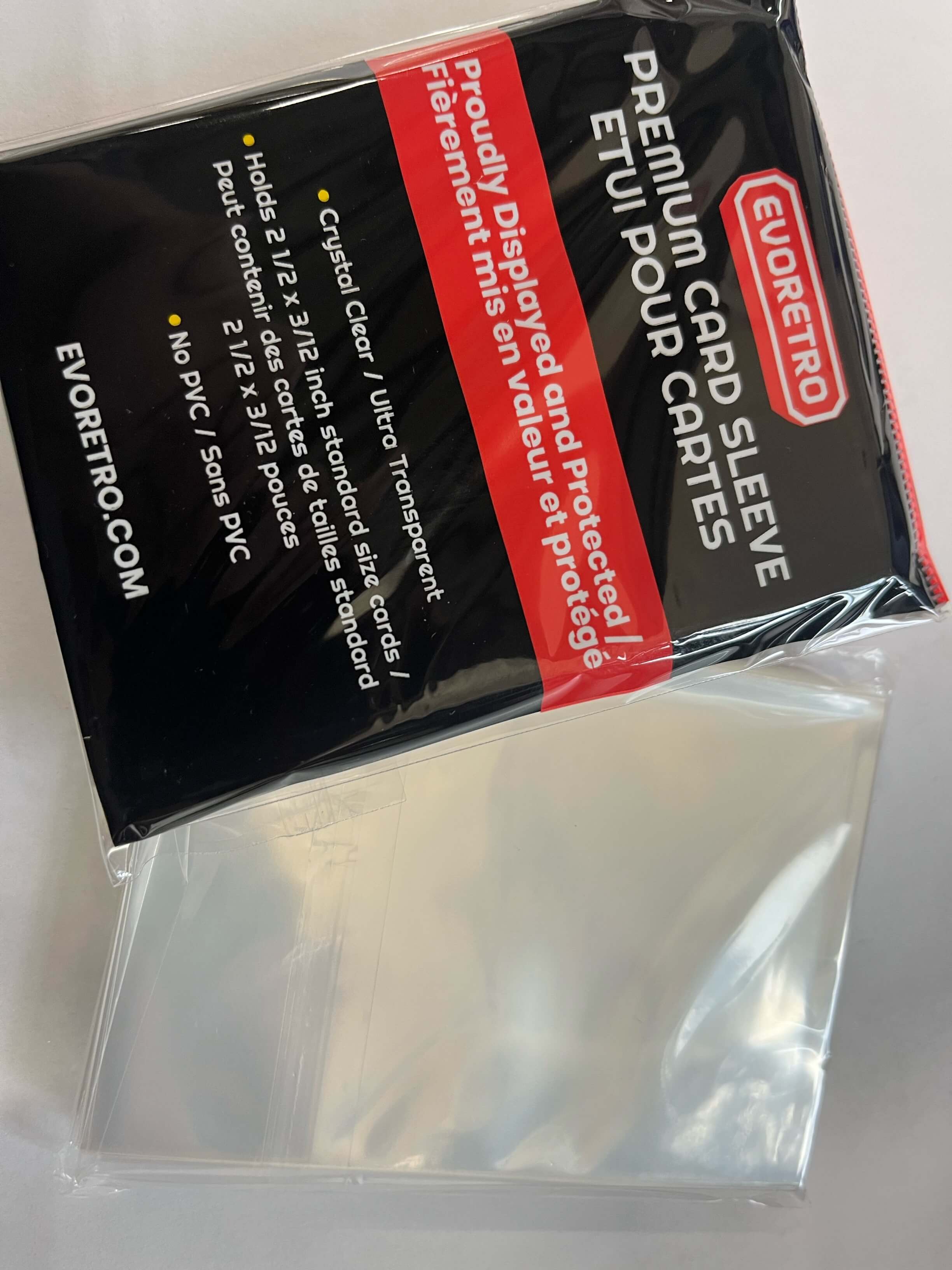 EVORETRO Card Sleeves for Pokemon or Sport Card Penny Sleeves