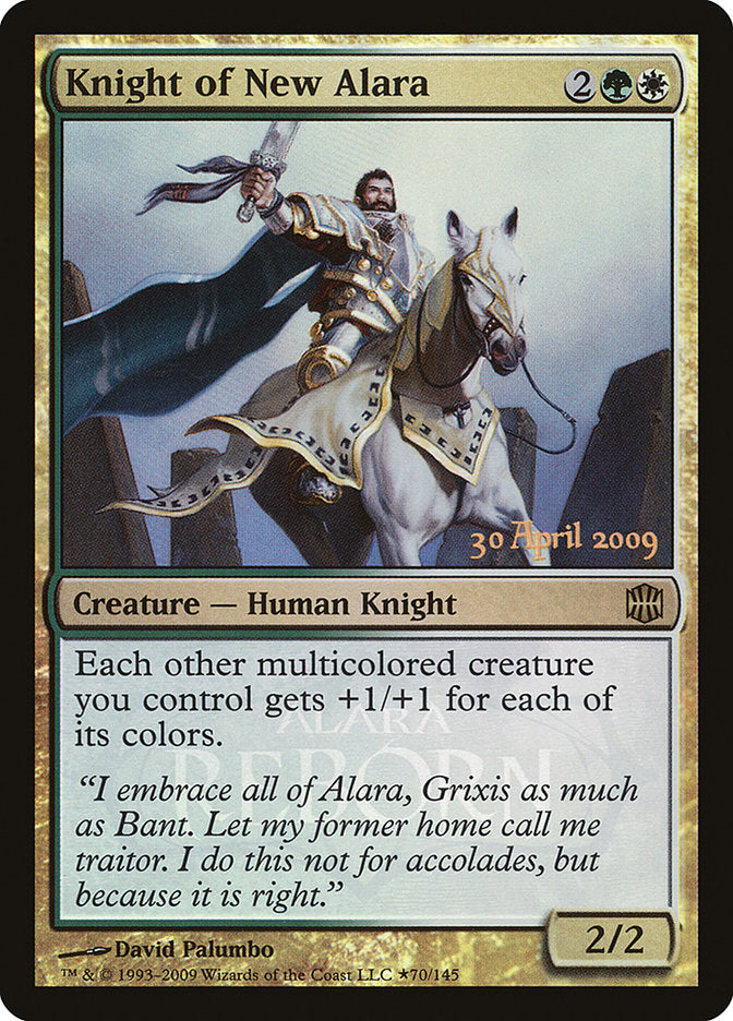 Chevalier de la Nouvelle Alara (Knight of New Alara) (FOIL) 2009