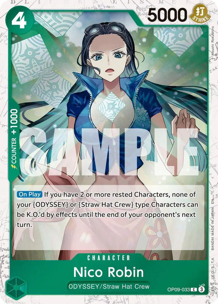 Nico Robin - OP09-033 (Pirate Foil)