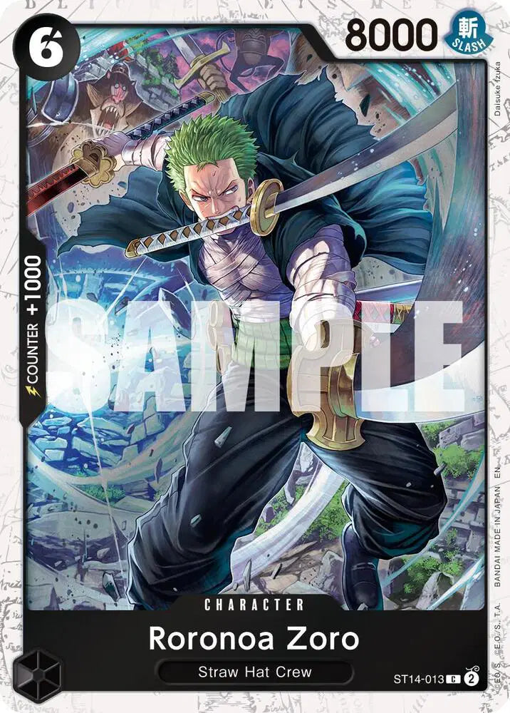 Roronoa Zoro - ST13-013 (Pirate Foil)
