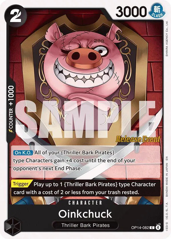 Oinkchuck - Release Event Cards